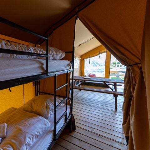 Tente en toile et en bois 4 personnes - Heeg