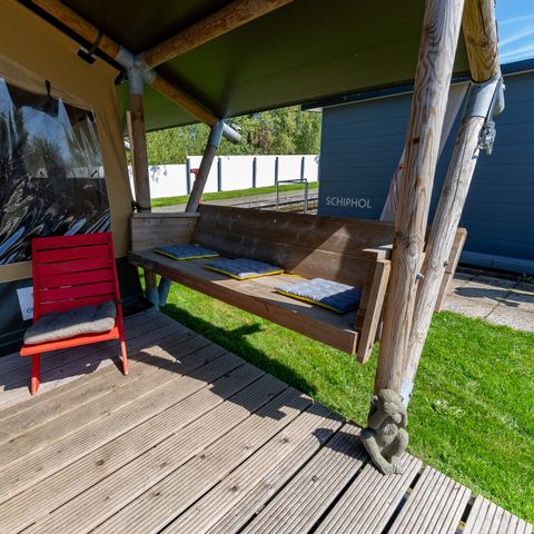 TENTE TOILE ET BOIS 4 personnes - Heeg