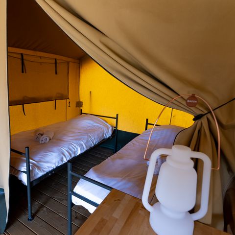 Tente en toile et en bois 4 personnes - Heeg
