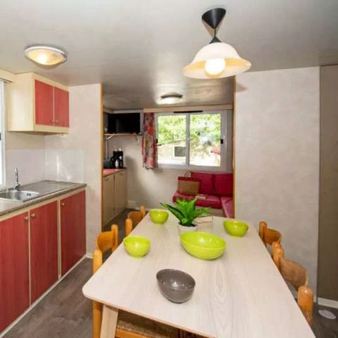 MOBILHOME 6 personnes - Cottage Liberté 4 Pièces 6 Personnes + TV