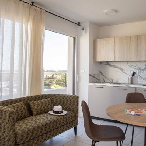 Appartement 4 personnes - Appartement 4 personnes - 2 chambres - Balcon - Vue montagne et golf (34E)