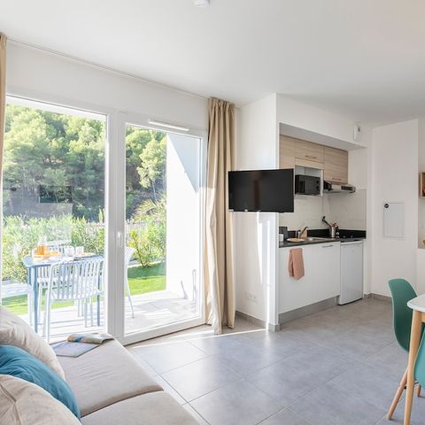 Appartement 4 personnes - 1 chambre - Terrasse ou balcon