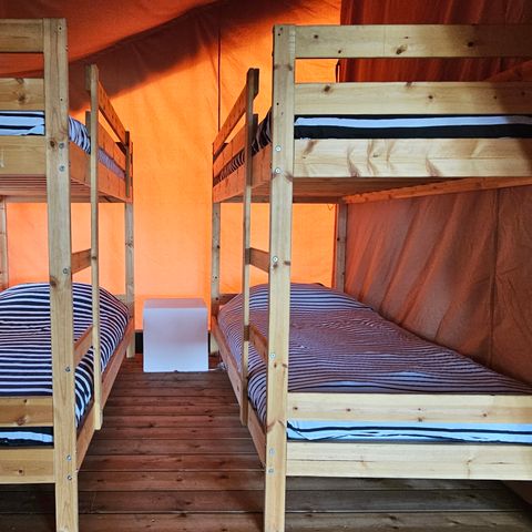 TENTE TOILE ET BOIS 6 personnes