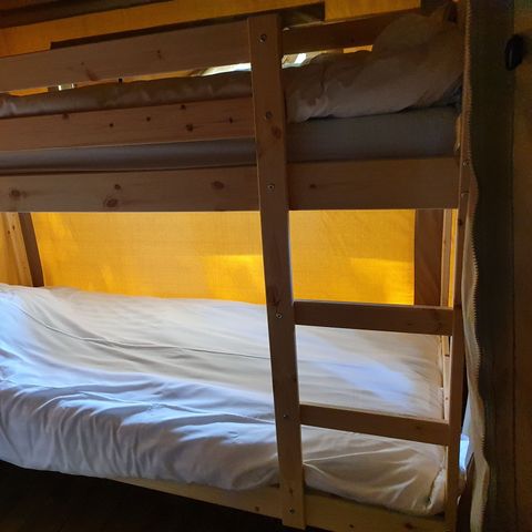 TENTE TOILE ET BOIS 4 personnes - Tente safari