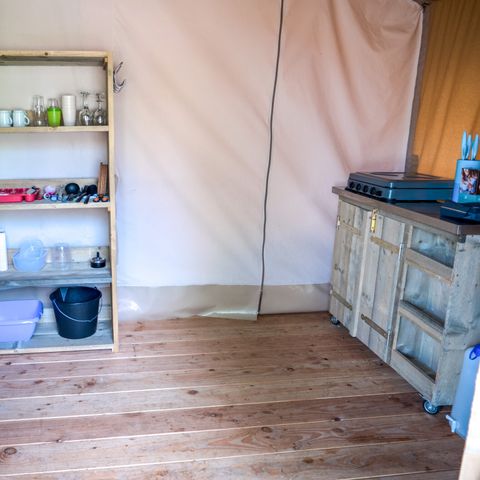TENTE TOILE ET BOIS 6 personnes
