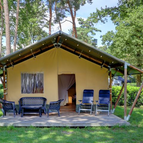 TENTE TOILE ET BOIS 6 personnes