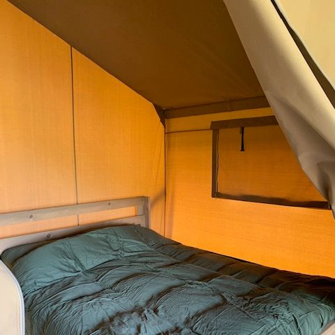 Tente en toile et en bois 6 personnes