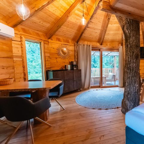 CHALET 4 personnes - Maison de l'arbre 2+2