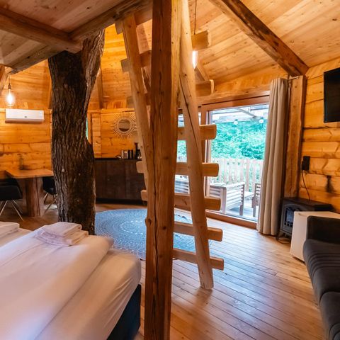 CHALET 4 personnes - Maison de l'arbre 2+2
