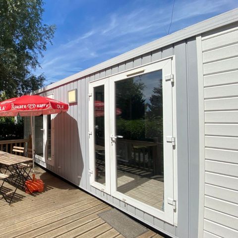 MOBILHOME 6 personnes - de luxe 6 couchages avec terrasse