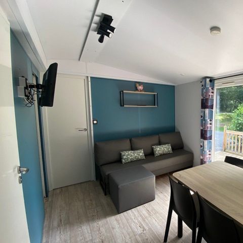 MOBILHOME 6 personnes - de luxe 6 couchages avec terrasse