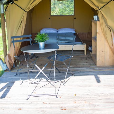 Tente en toile et en bois 2 personnes - Duo Lodge