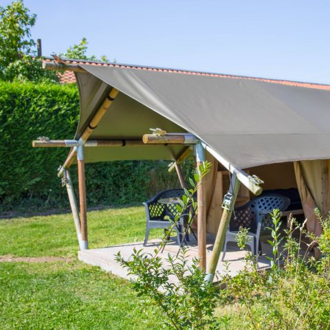 Tente en toile et en bois 2 personnes - Duo Lodge