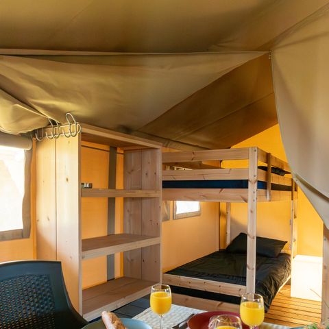 Tente en toile et en bois 6 personnes - Standard Maaszicht