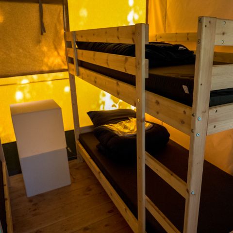 Tente en toile et en bois 4 personnes