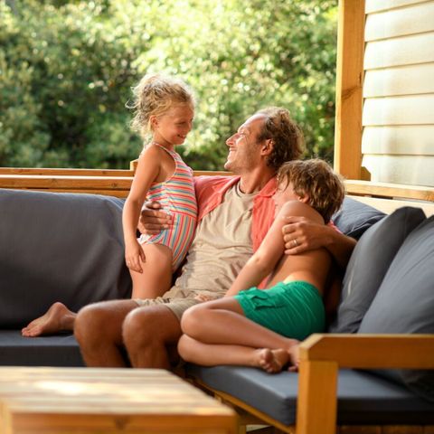 MOBILHOME 7 personnes - Comfort Plus 3 chambres Lounge