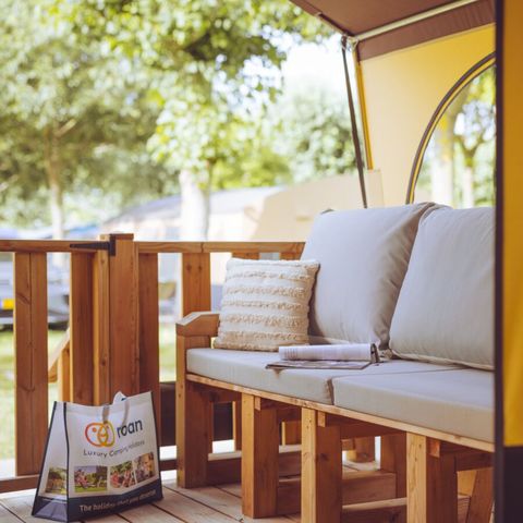 TENTE TOILE ET BOIS 6 personnes - Lodgetent Holiday
