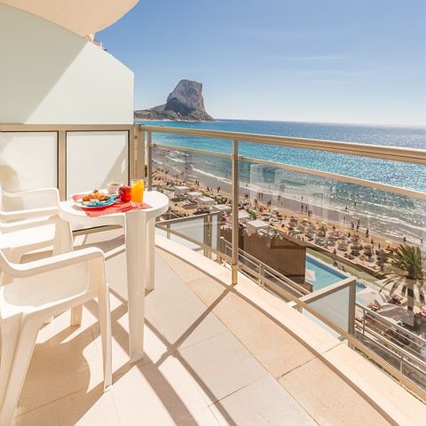 Chambre 3 personnes - CHAMBRE DOUBLELIT D'APPOINT-2 ADULTES+1 ENFANT(-12 ANS)- BALCON-VUE MER-PD INCL