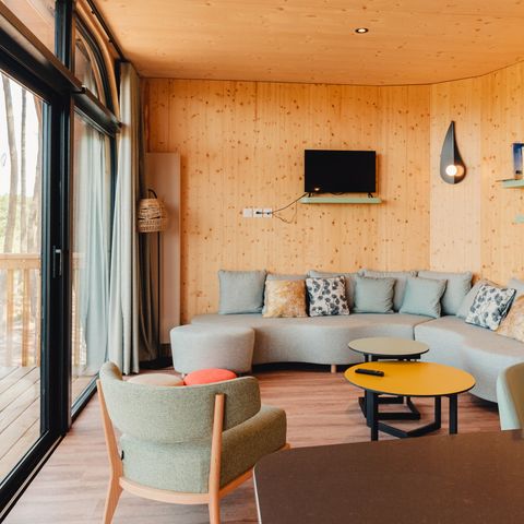 HÉBERGEMENT INSOLITE 4 personnes - Maison dans les Arbres 4 personnes