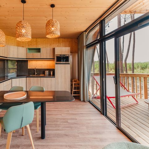 HÉBERGEMENT INSOLITE 4 personnes - Maison dans les Arbres 4 personnes