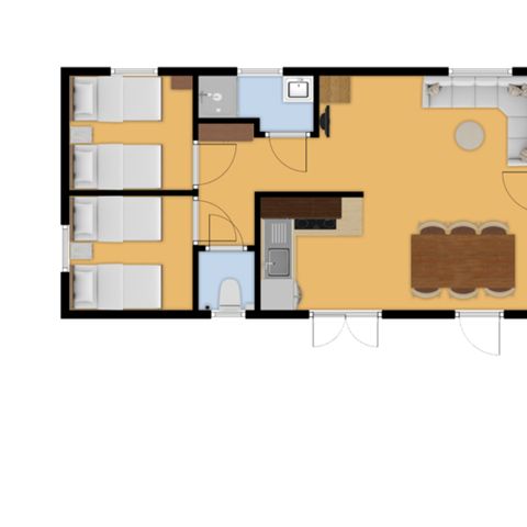 MOBILHOME 6 personnes - Estérel