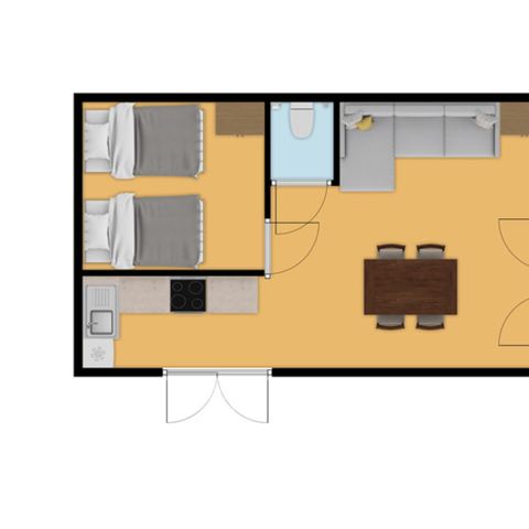 MOBILHOME 4 personnes - St Aygulf