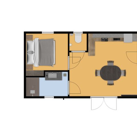 MOBILHOME 4 personnes - Saint-Raphaël