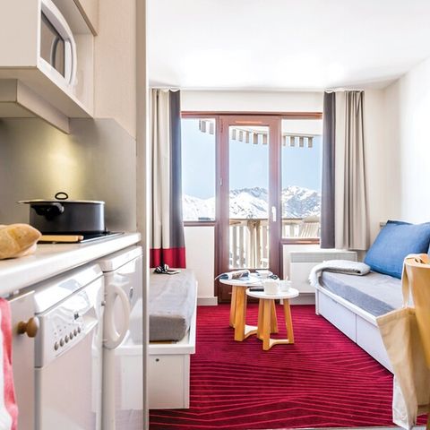Appartement 4 personnes - 1 chambre - VUE MONTAGNE