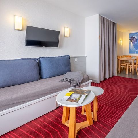 Appartement 6 personnes - 1 chambre - 1 COIN NUIT - VUE MONTAGNE