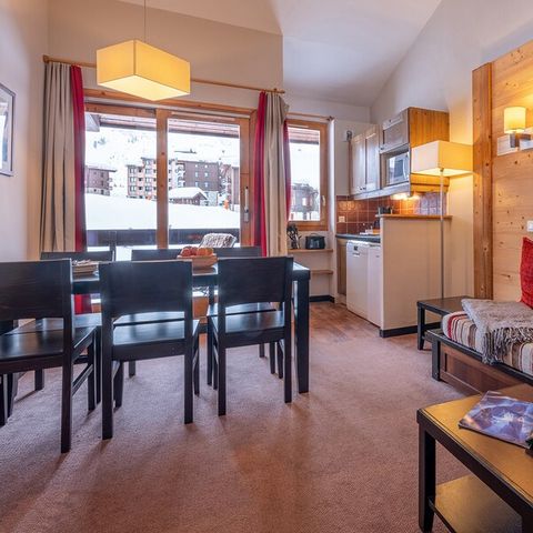 Appartement 6 personnes - 2 chambres - Vue montagne