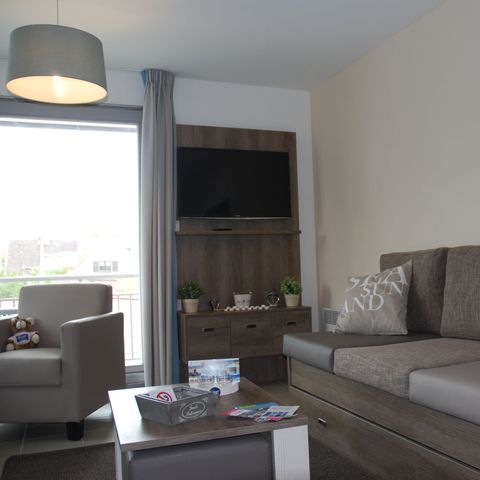 BUNGALOW 6 personnes - Bel appartement en bordure du centre de Bray-Dunes