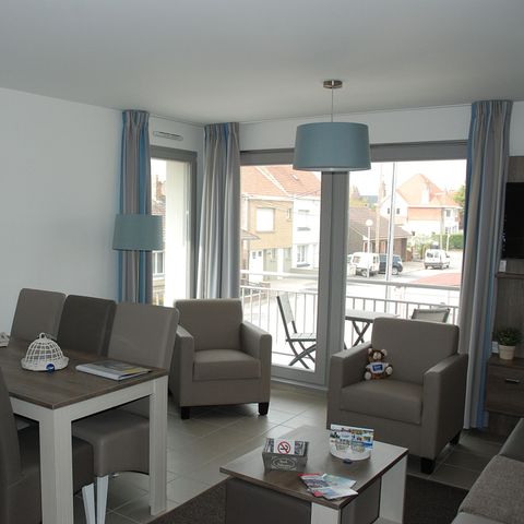BUNGALOW 6 personnes - Bel appartement en bordure du centre de Bray-Dunes