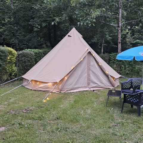 TENTE TOILE ET BOIS 2 personnes - Belltent