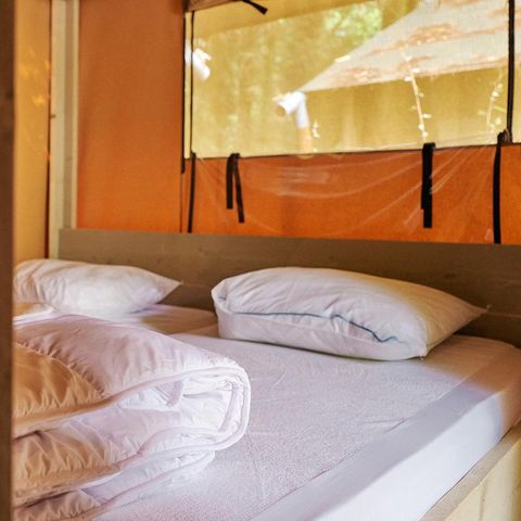 TENTE TOILE ET BOIS 5 personnes - Bois