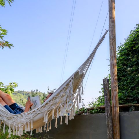 Tente en toile et en bois 5 personnes