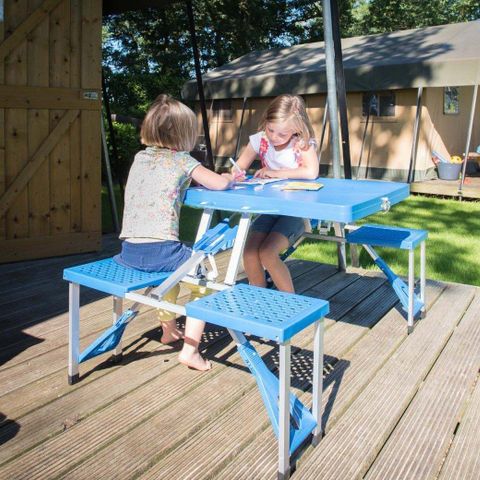 TENTE TOILE ET BOIS 5 personnes