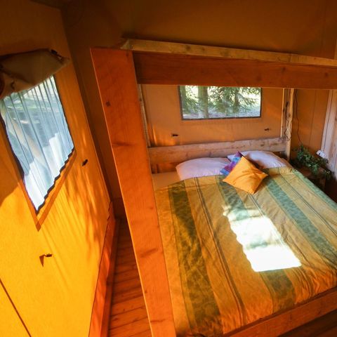 Tente en toile et en bois 6 personnes - Lodgetent Bordeaux
