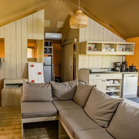 TENTE TOILE ET BOIS 7 personnes - Stuuflodge