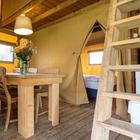 LODGE 8 personnes - Véranda du Lodge