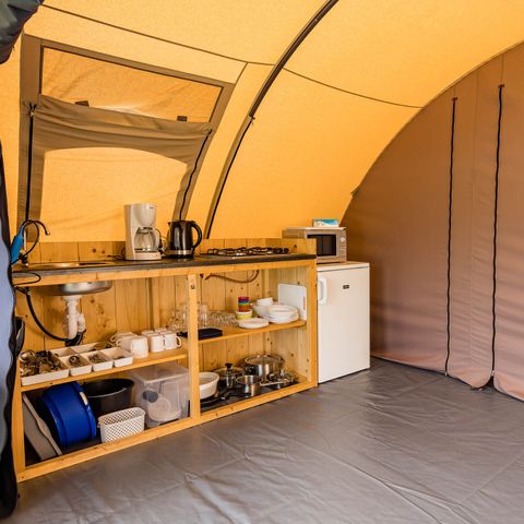 TENTE 5 personnes - Tente tunnel De Waard
