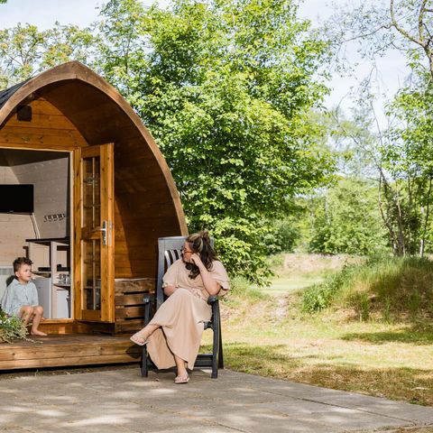 Tiny house 4 personnes - Pod de randonneurs pour 4 personnes