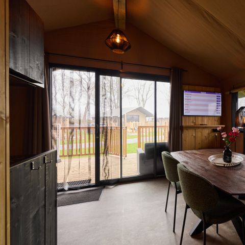 TENTE TOILE ET BOIS 5 personnes - Pavillon d'aventure