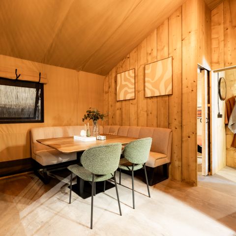 TENTE TOILE ET BOIS 5 personnes - Pavillon d'aventure