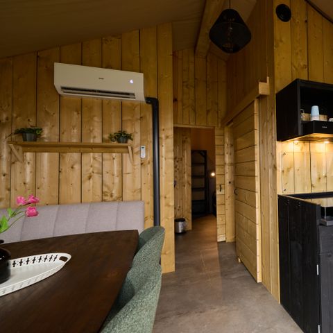 TENTE TOILE ET BOIS 5 personnes - Pavillon d'aventure