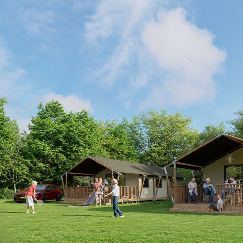 TENTE TOILE ET BOIS 6 personnes - Pavillon Adventure DeLuxe