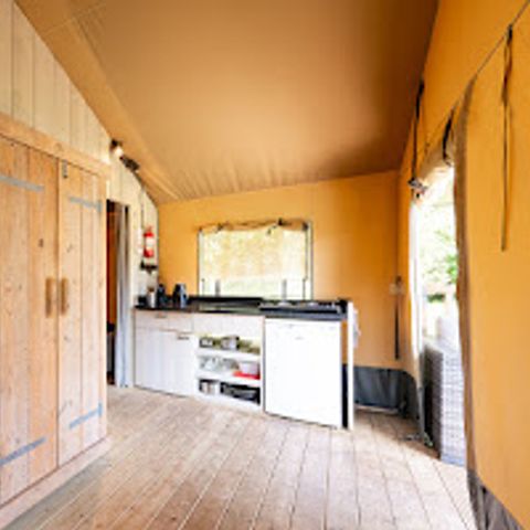 TENTE TOILE ET BOIS 5 personnes - Bois
