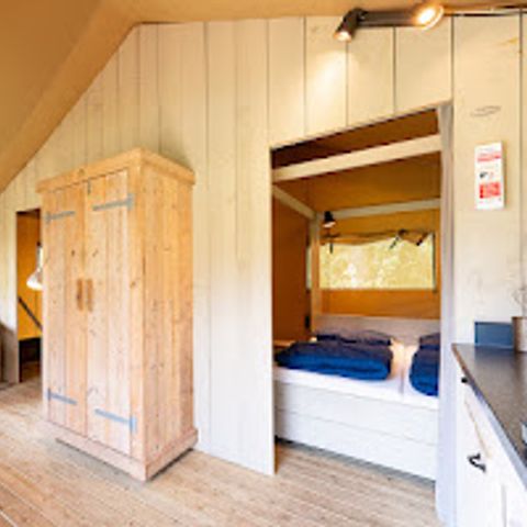 TENTE TOILE ET BOIS 5 personnes - Bois