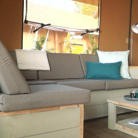 TENTE TOILE ET BOIS 6 personnes - Nomade