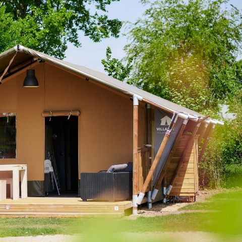 TENTE TOILE ET BOIS 6 personnes - Nomade