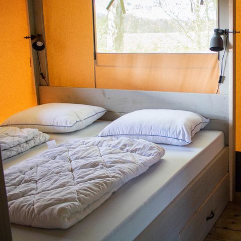 TENTE TOILE ET BOIS 6 personnes - Nomade